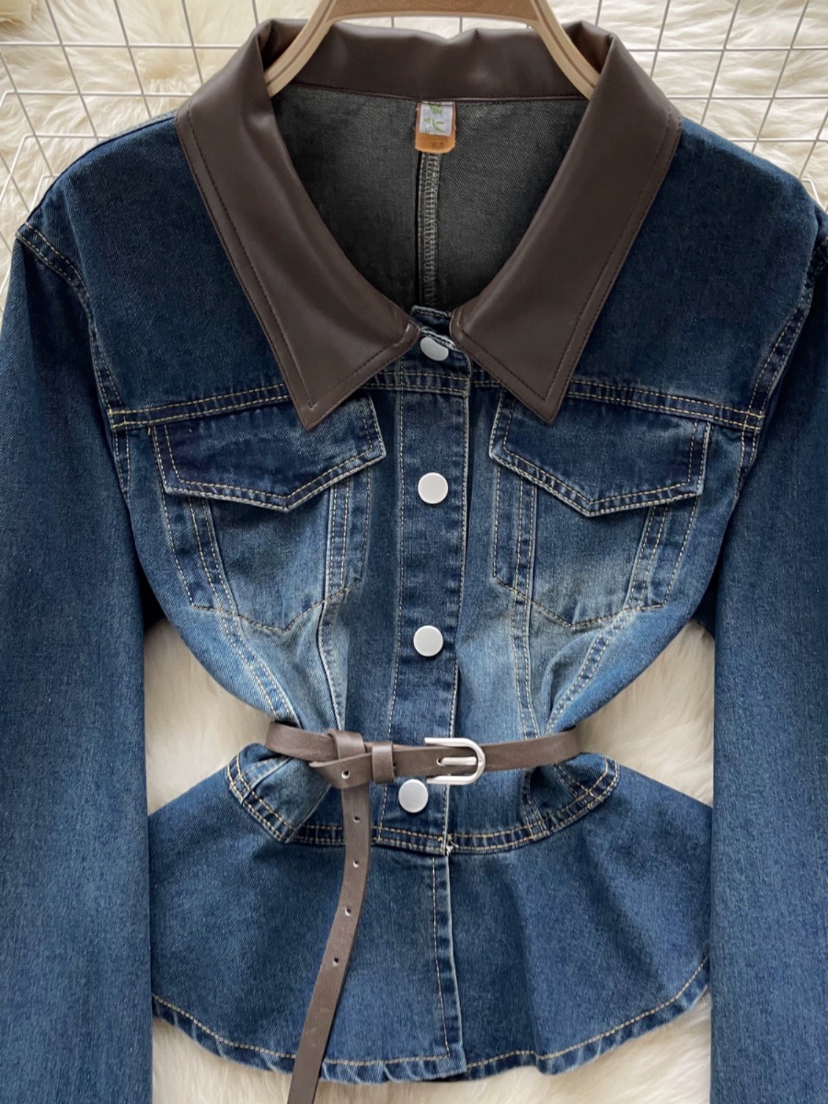 Pure night magic denim shirt DSH101 images